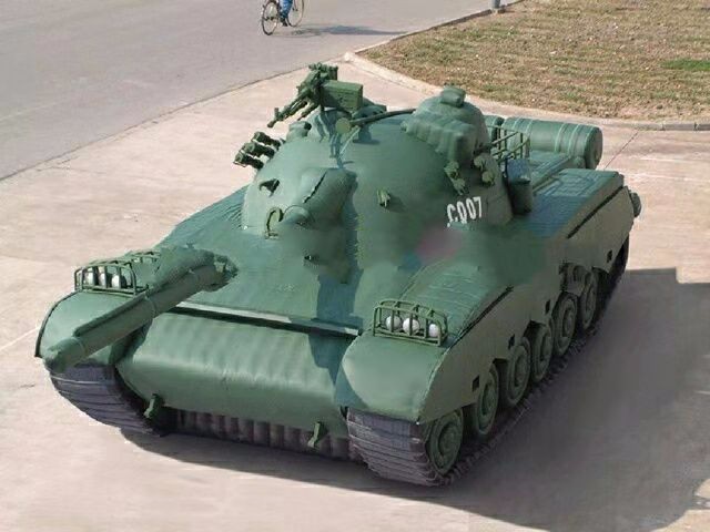 大厂军用充气坦克车